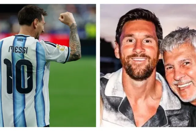 Un alivio para Lionel Messi durante el Mundial: su padre Jorge recibió ...