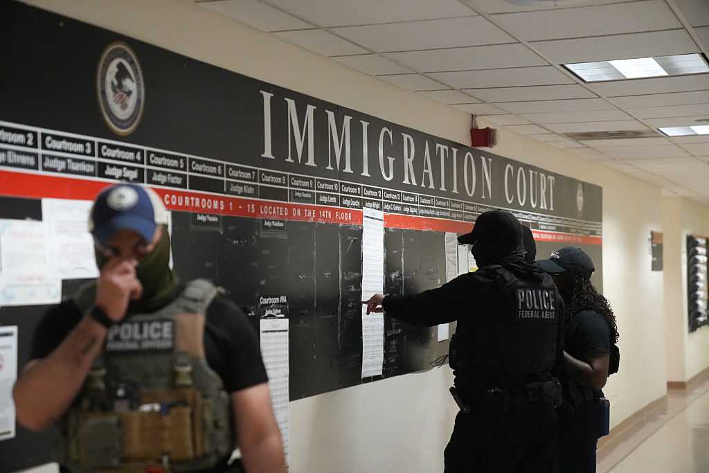 Judge blocks ICE arrests at immigration courts nationwide