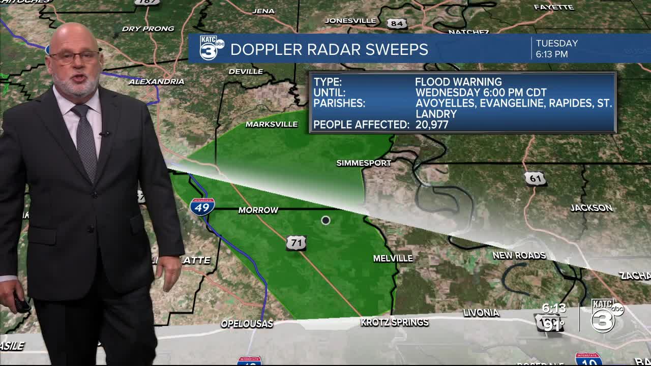 Rob's full weather forecast - 6PM 06/23/2026