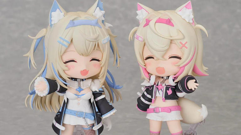 Hololive Fuwawa and Mococo Fuwamoco Nendoroids only sold separately