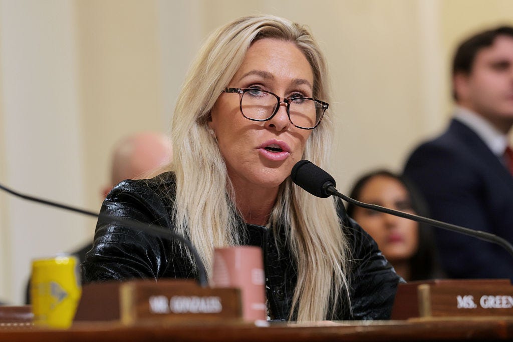 Marjorie Taylor Greene backs Carlson’s GOP break: 'We’re done'