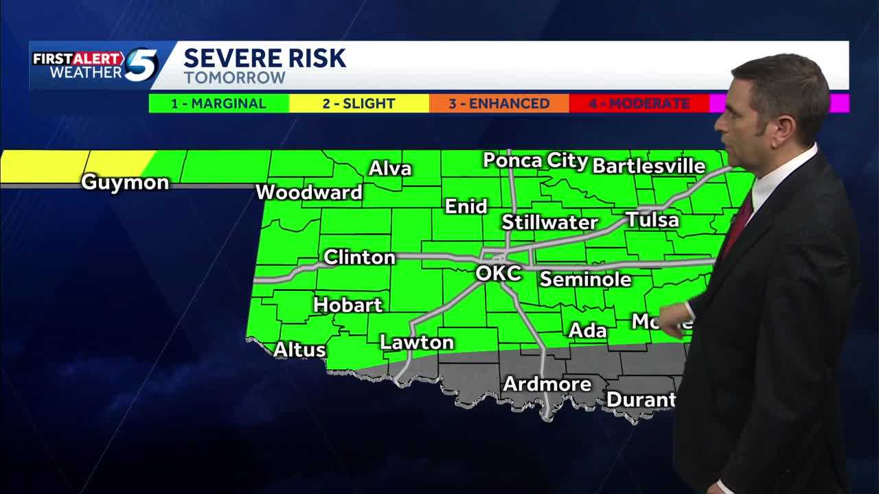 Timeline: Oklahoma to see more severe storm threats Wednesday, Thursday