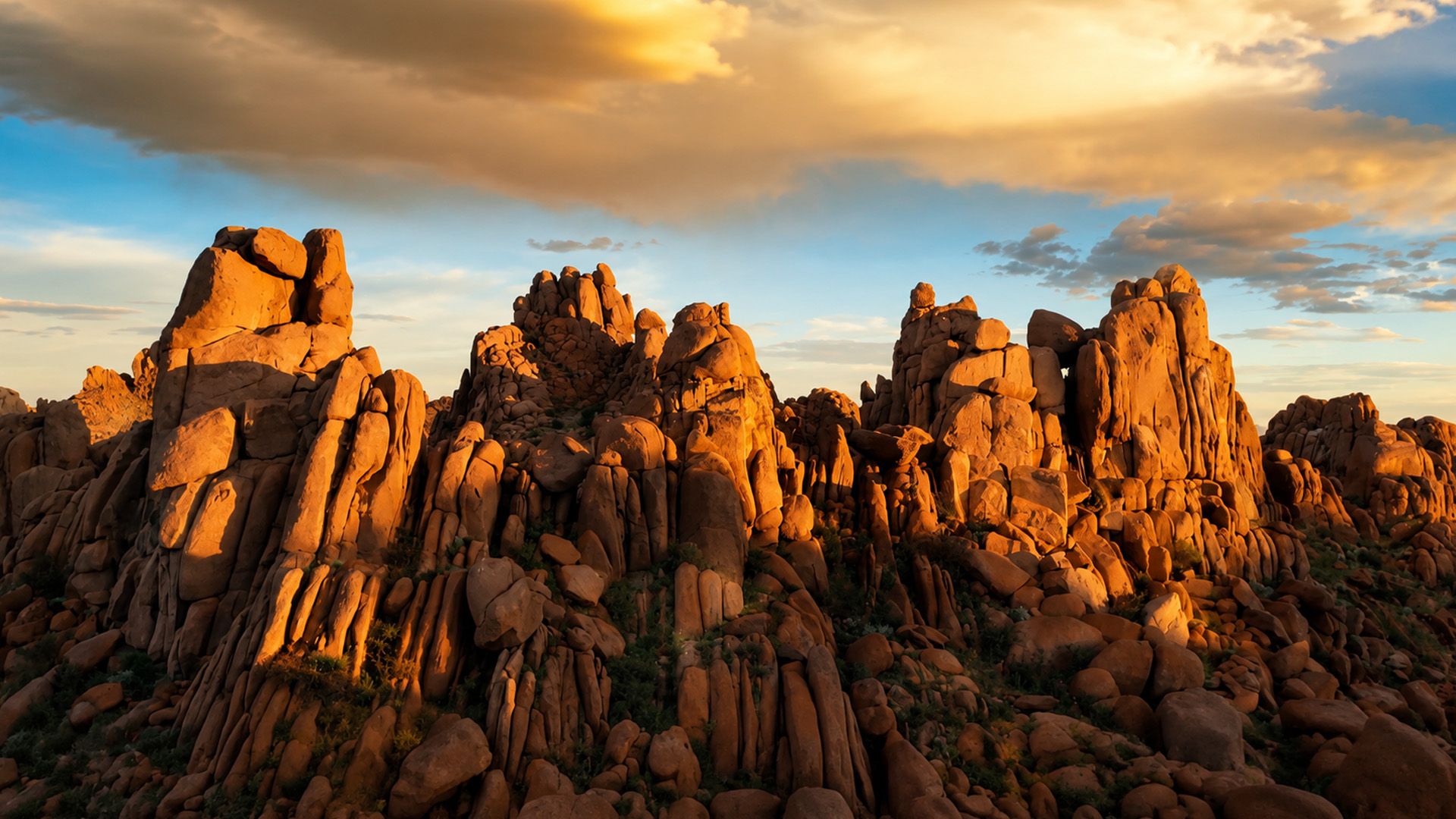 How were these giant rocks stacked here?