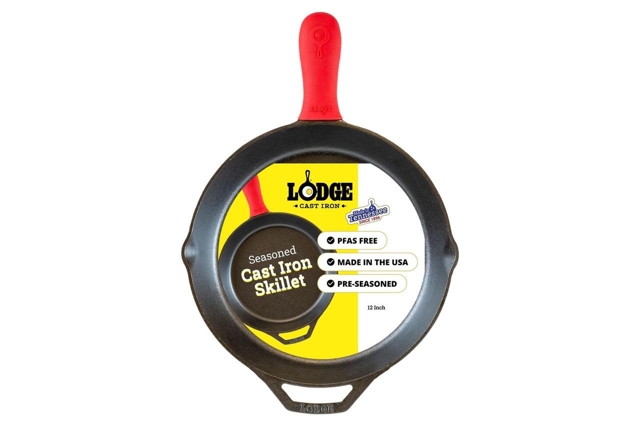 Lodge Seasoned Cast Iron Skillet 12 Inches