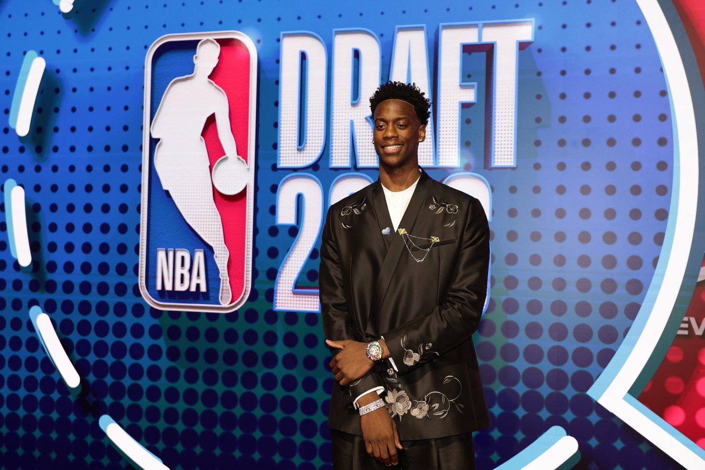 AJ Dybantsa is the No. 1 pick on a big NBA draft night for freshman ...