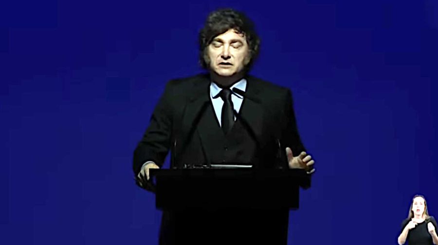 El presidente Milei en la Fundación Faro