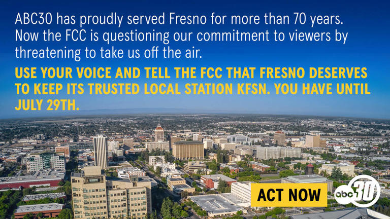 Why is ABC30 asking viewers to write the FCC? Inside the Fresno station ...