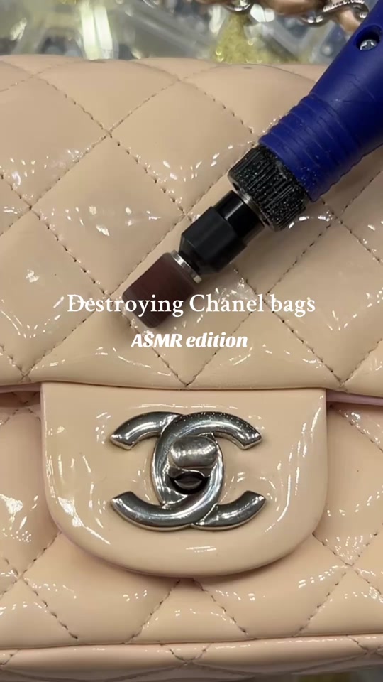 Luxury bag ASMR customization and artistic transformation experience