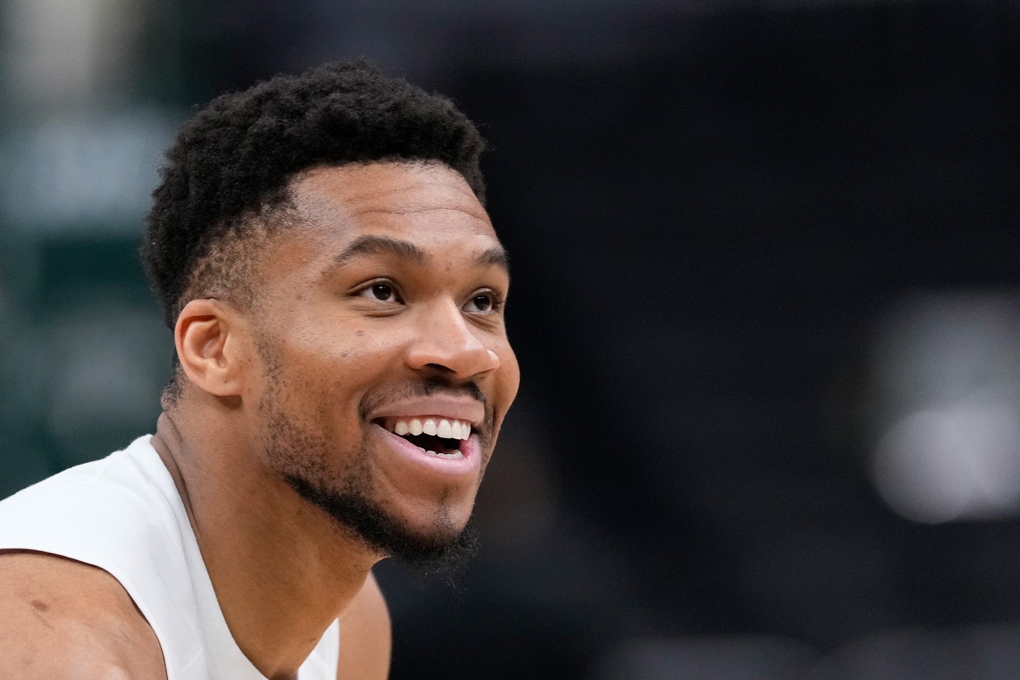 Giannis Antetokounmpo makes first public appearance since Heat trade news