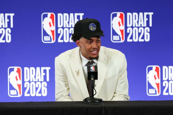 New warrior Yaxel Lendeborg 'used to hate Steph Curry' as Kyrie fan