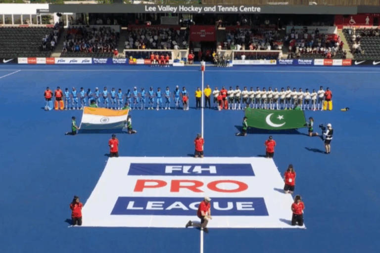 Wrong Pakistan flag displayed at FIH Pro League against India? Hockey ...