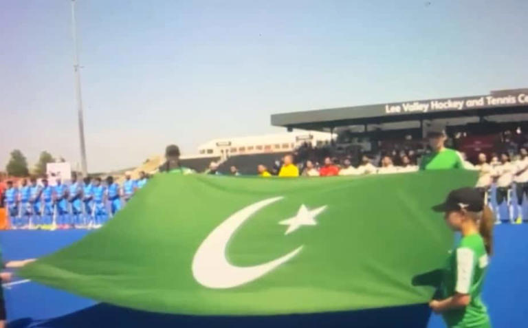 Wrong Pakistan flag displayed at FIH Pro League against India? Hockey ...