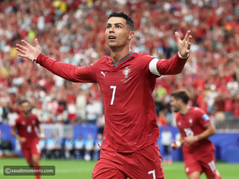 Cristiano Ronaldo becomes first player to score at sixth World Cup