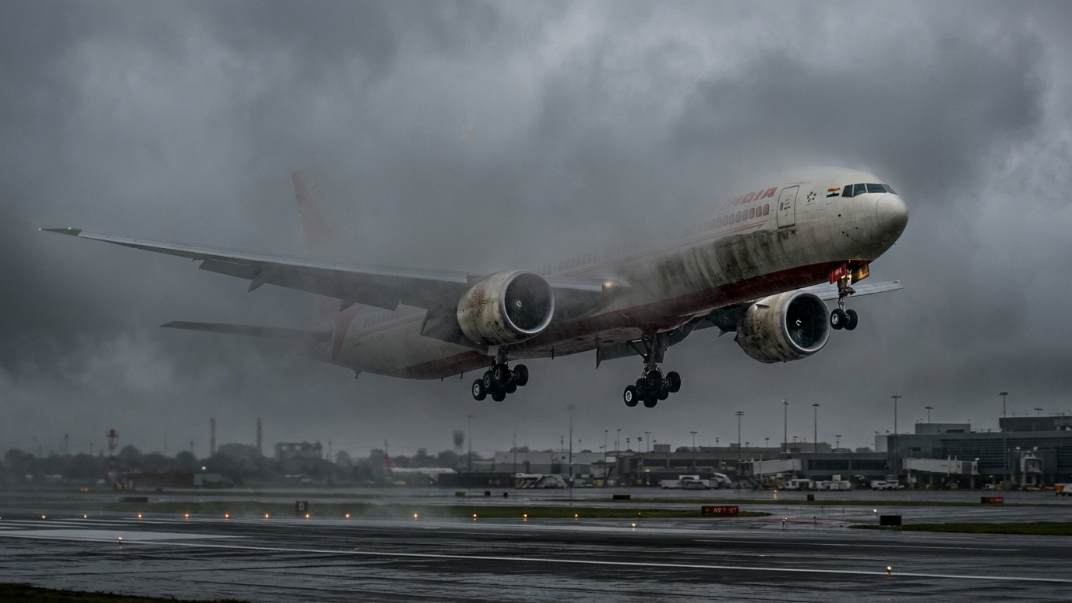 Air India 101 lost its instruments over New York
