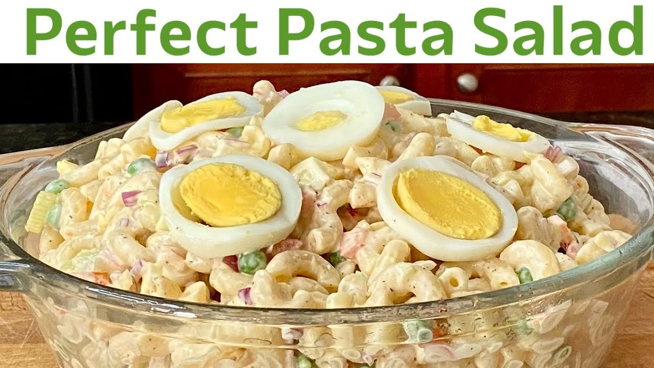Easy pasta salad recipe fresh quick and simple meal idea