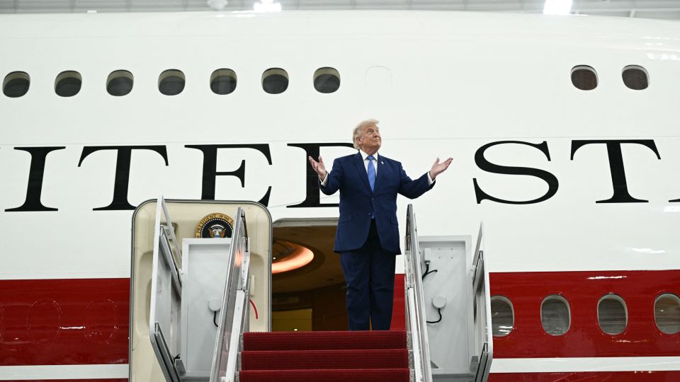 Trump administration subpoenas New York Times journalists who reported security concerns around new Air Force One