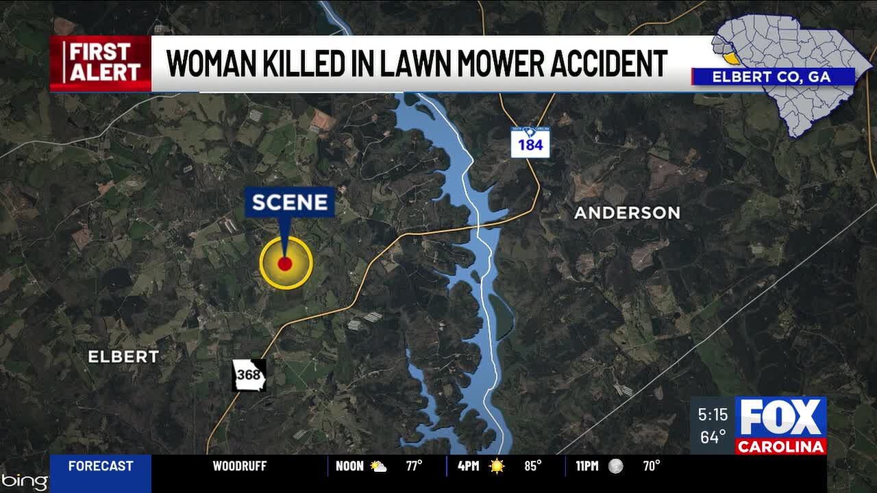 Woman killed in Georgia lawn mower accident, coroner says
