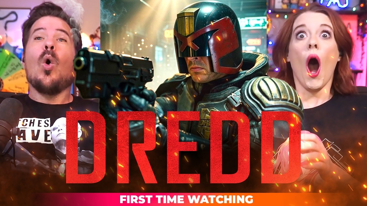 DREDD first time watching reaction I am the law action movie review