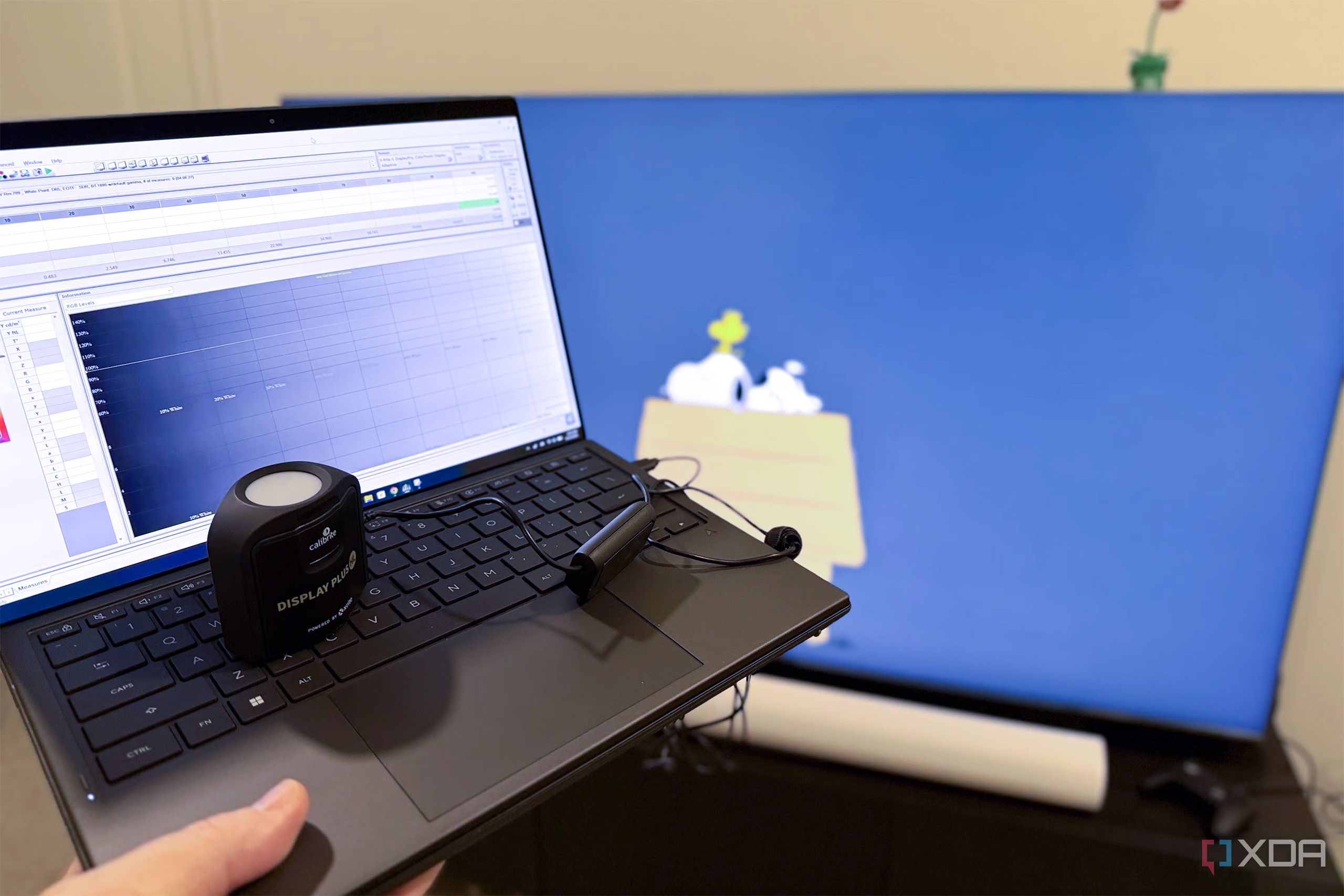I calibrated my TV with a cheap colorimeter, and the results ...