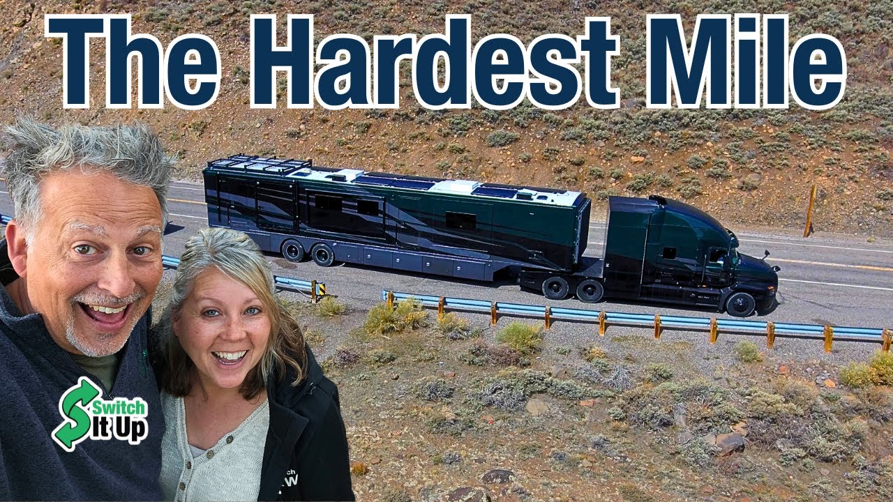 The reality of long distance RV travel days