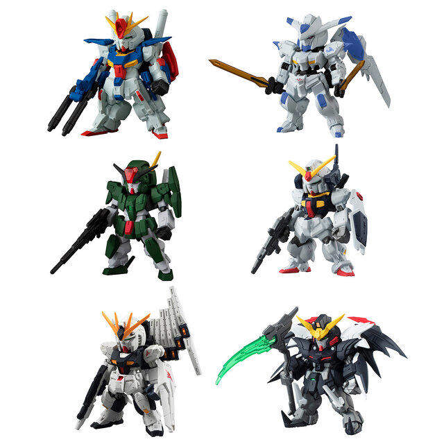 ZZ」や「νガンダム」を揃えた全6種! 高密度フィギュア「ガンダム