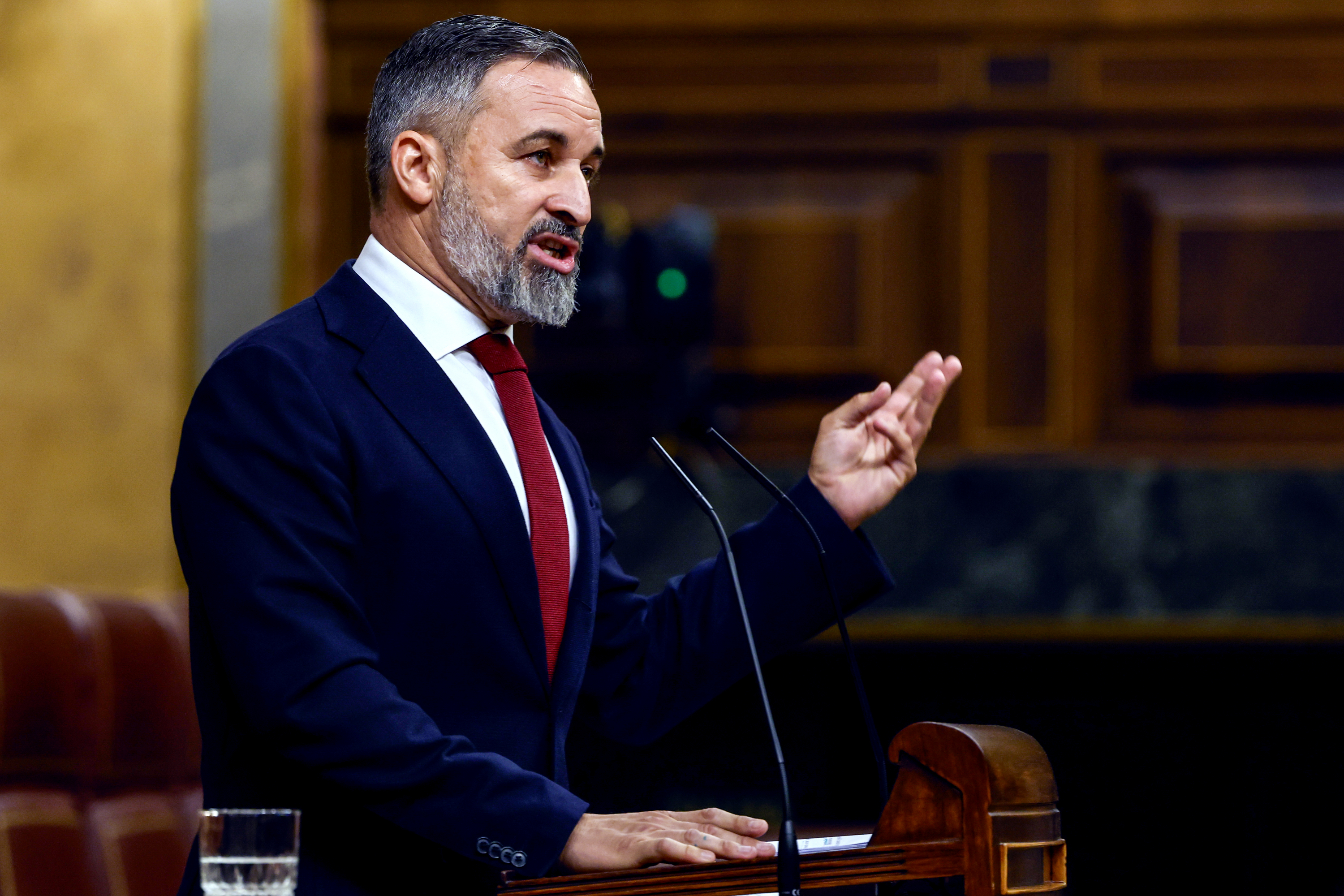 Abascal acusa, sin pruebas, al PSOE de financiación ilegal y a Sánchez ...