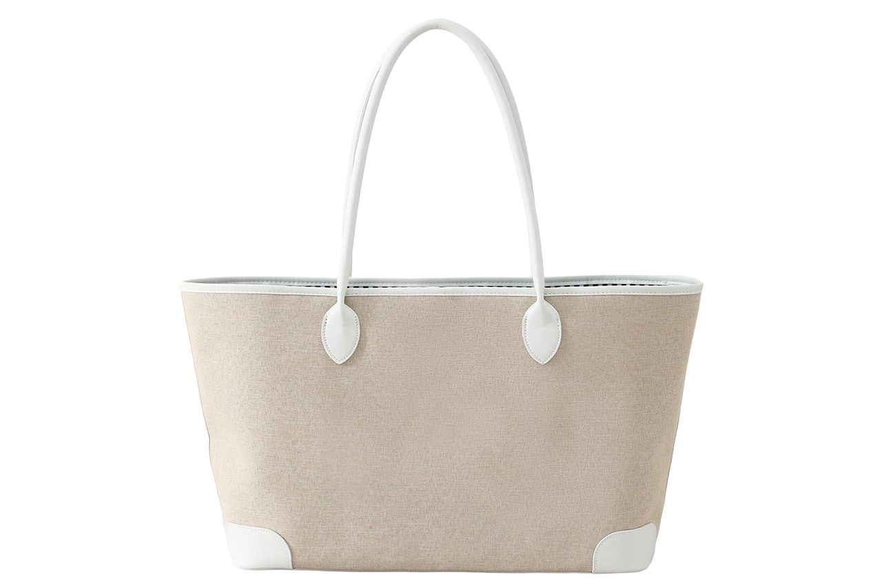 CRAZITAYA Oversize Linen Tote Bag
