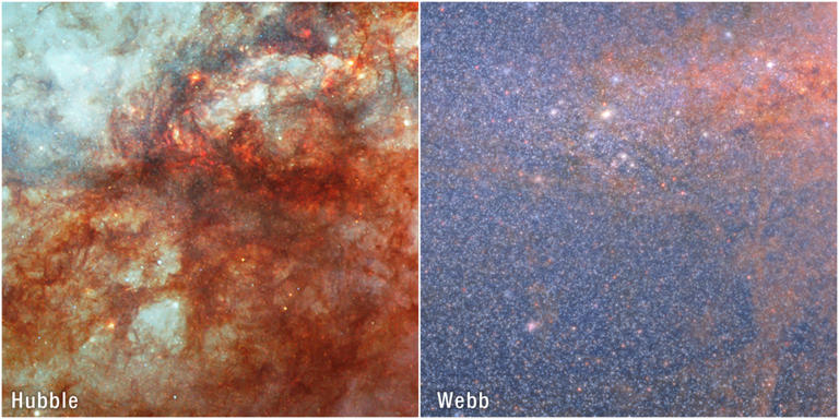 El telescopio espacial James Webb de la NASA localiza millones de ...