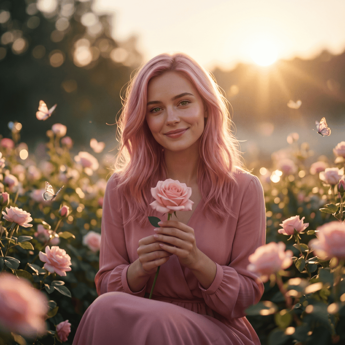 3. Pink Rose – Compassion