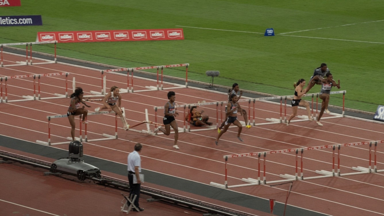 Women's hurdles is more intense than you might think