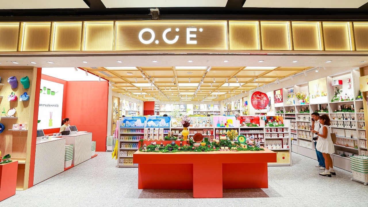 Chinese Lifestyle Brand OCE Opens First Thailand Store at Central Chaengwattana