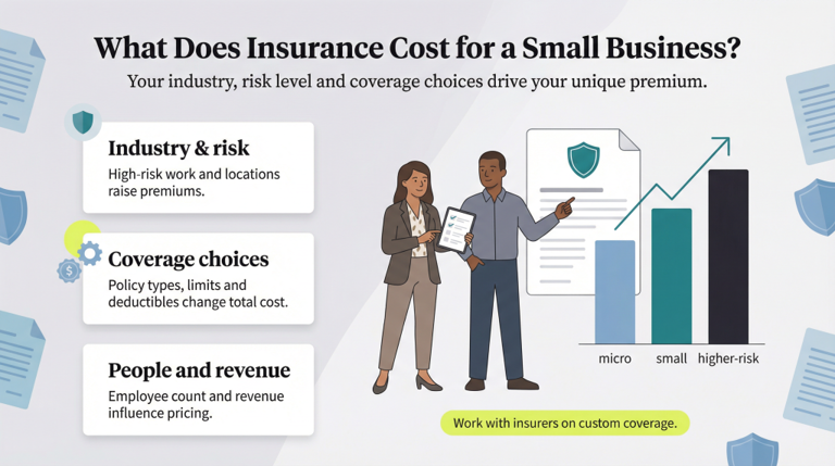 How much does insurance cost for a small business?