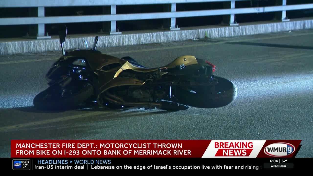 Motorcyclist in critical condition after being thrown from bike on I ...