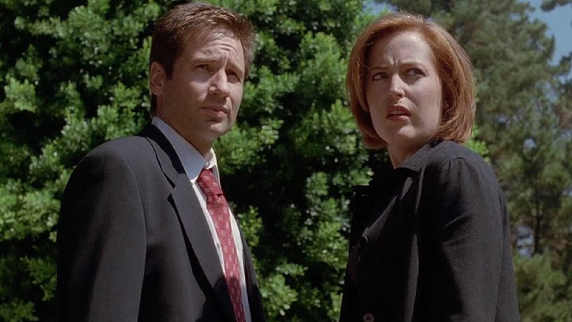 Mulder and Scully together in The X-Files
