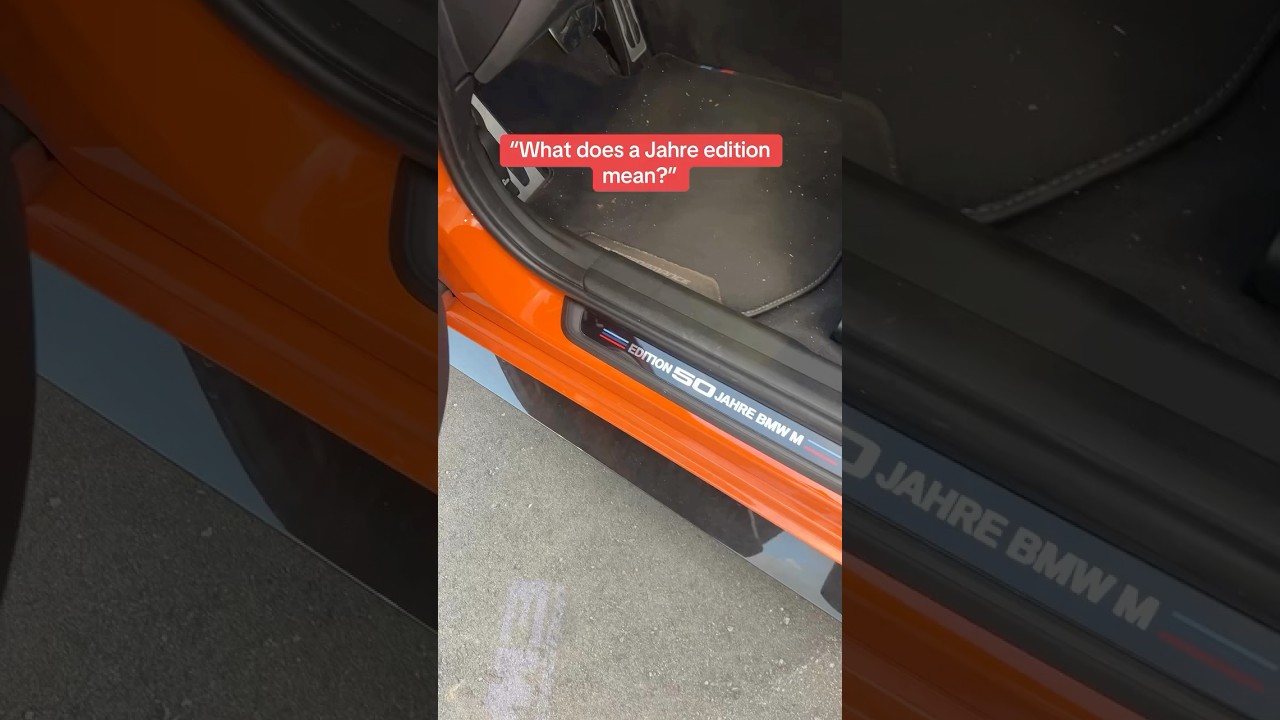 G80 M3 Jahre Edition Individual Fire Orange