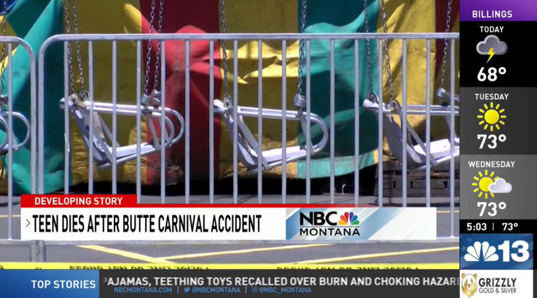 13-year-old dies weeks after falling from Yo-Yo carnival ride at full speed
