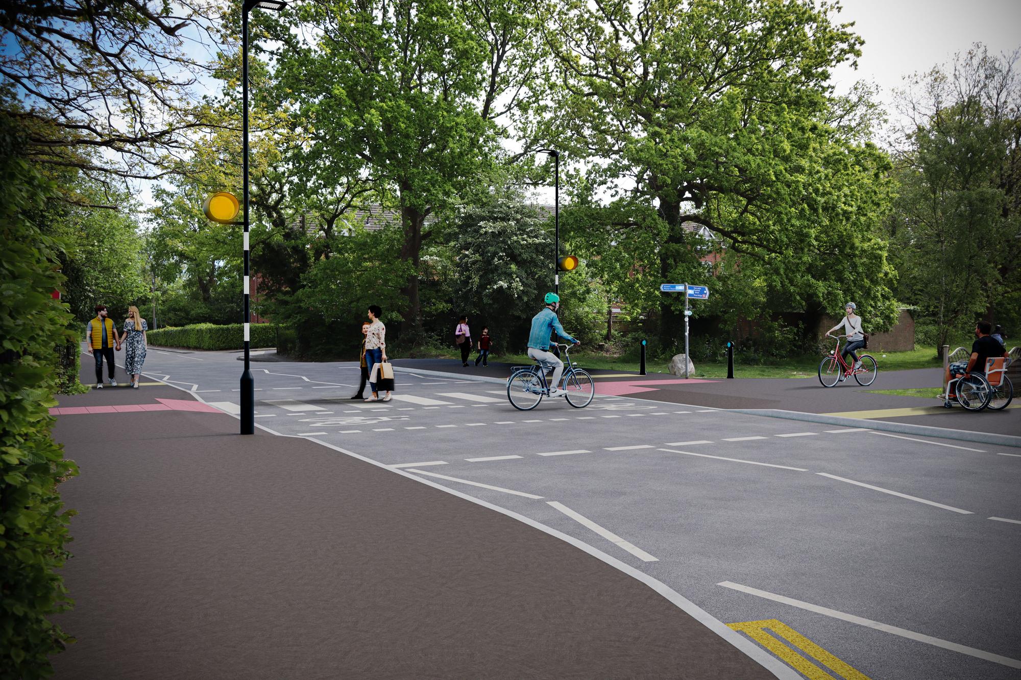 Have your say on safer walking and cycling in Crawley