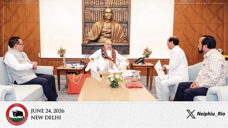 Nagaland CM, deputy CMs meet Amit Shah; discuss security and ...