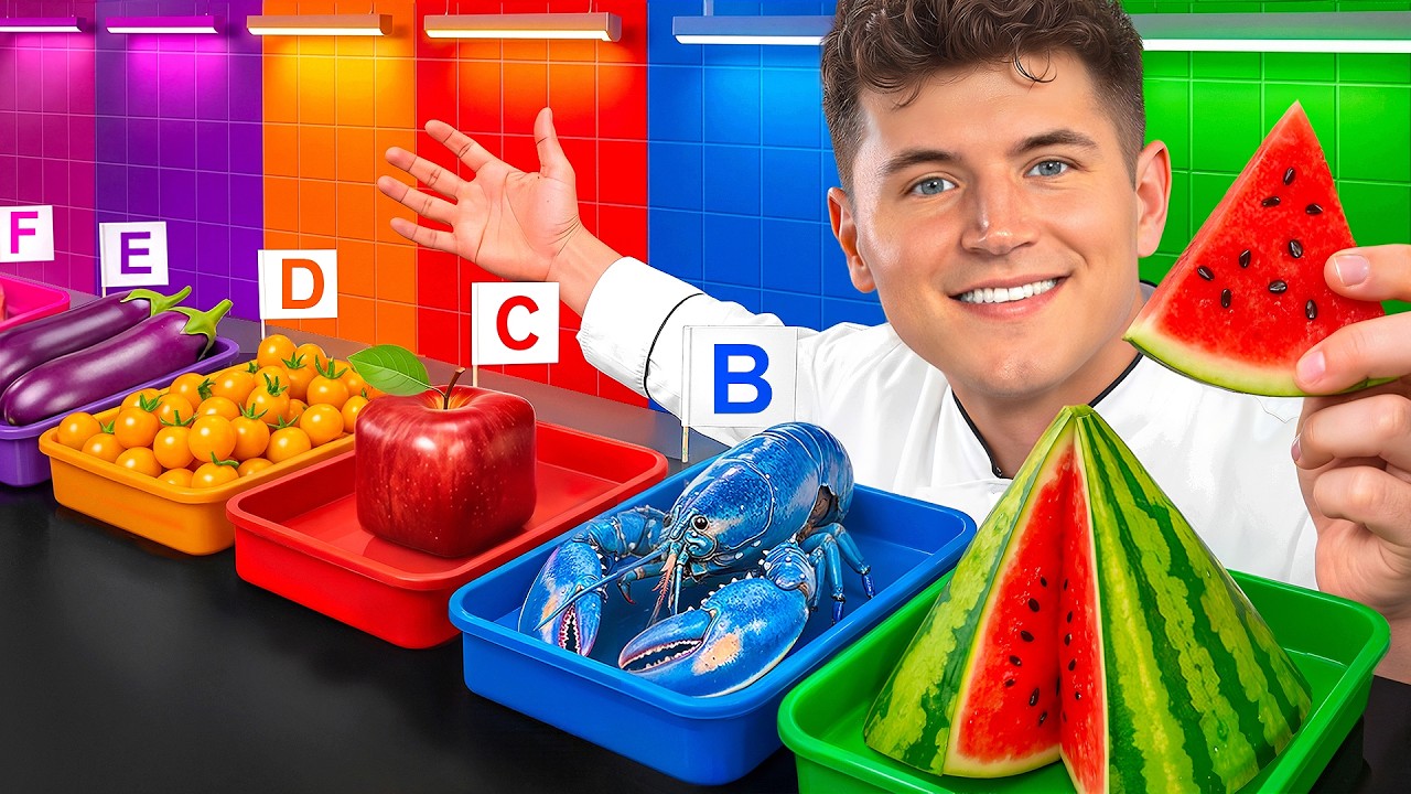 They tasted food in every color - then the rarest items exposed a ...