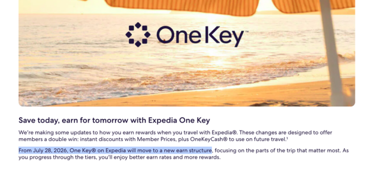 One Key Rewards is changing: Tier-based earnings, guarantees gone, and ...