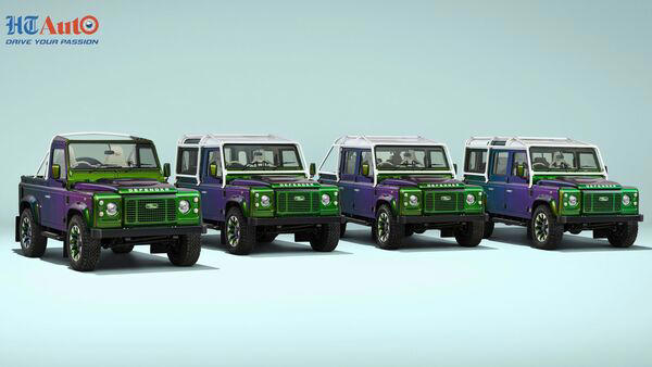 Land Rover Classic unveils colour-shifting Defender V8 lineup with new ...