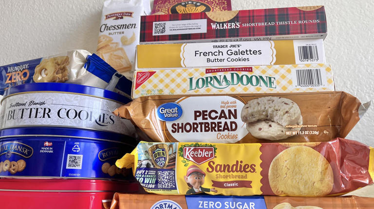 12 store-bought butter and shortbread cookies, ranked worst to best