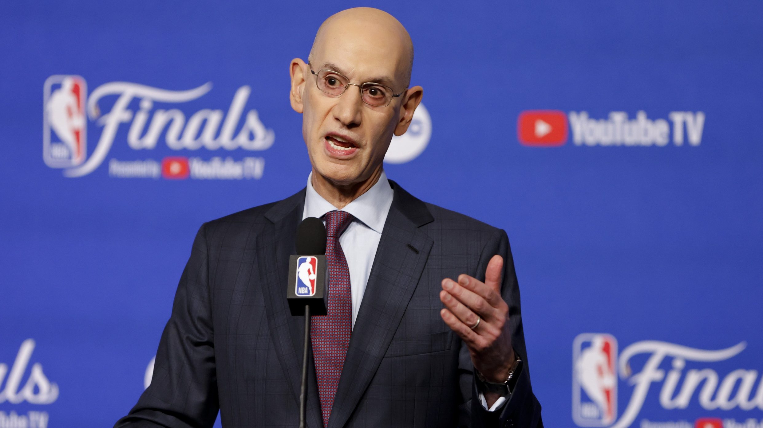 NBA commissioner excited by end of narrative