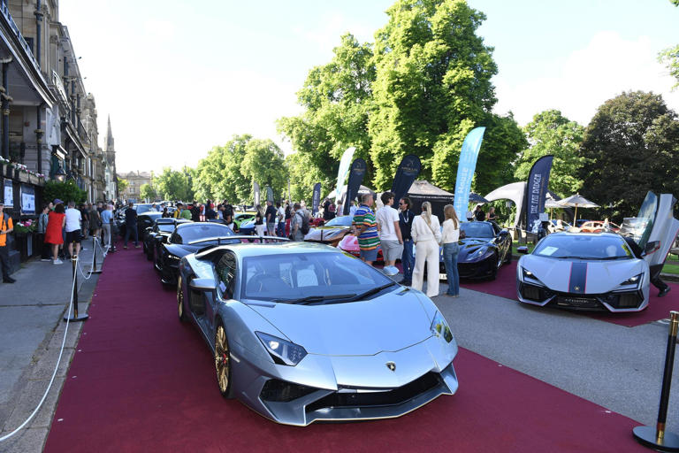 Rare £3 million Aston Martin Valkyrie steals the show as Harrogate ...