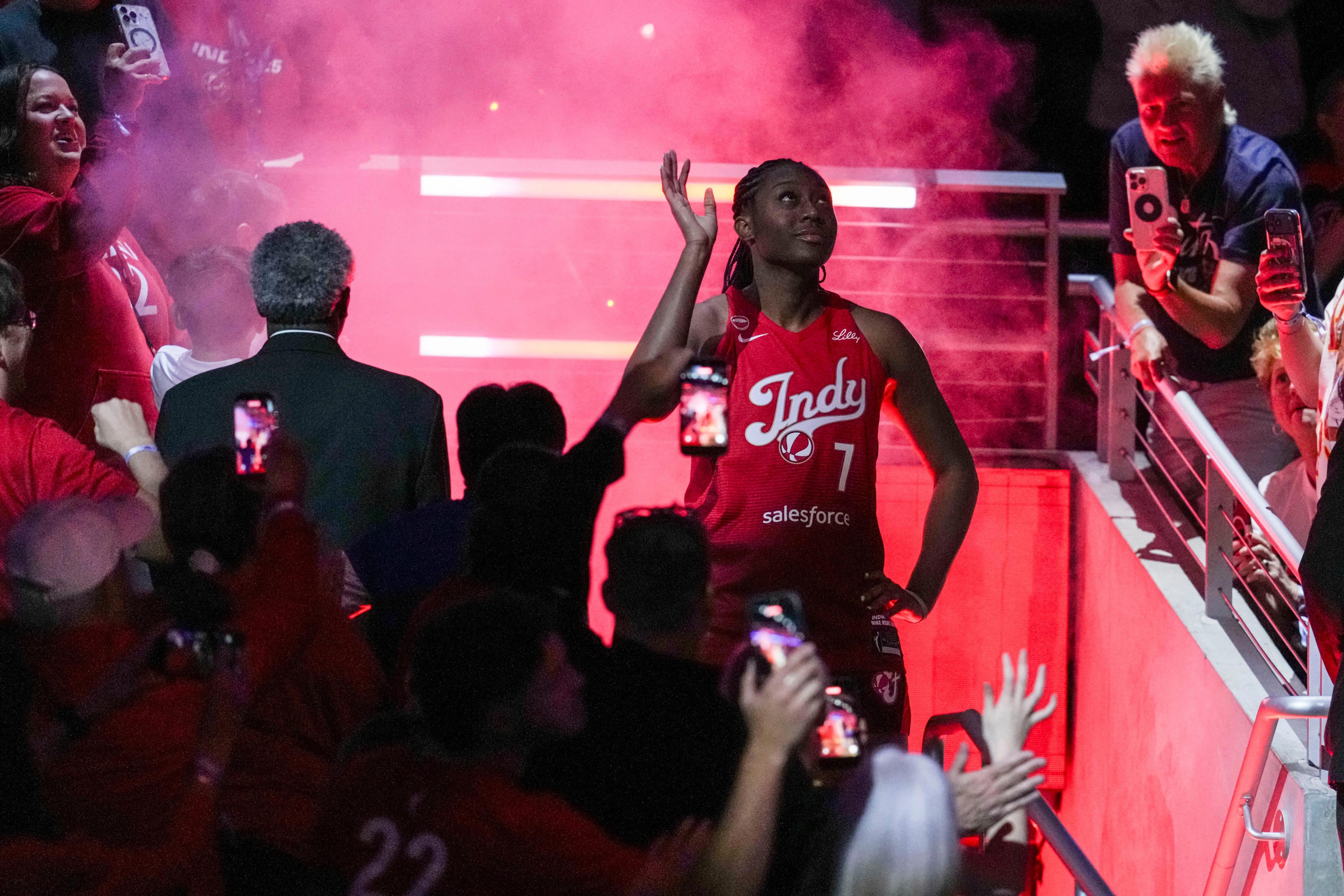 Aliyah Boston has become the leading voice of the Fever