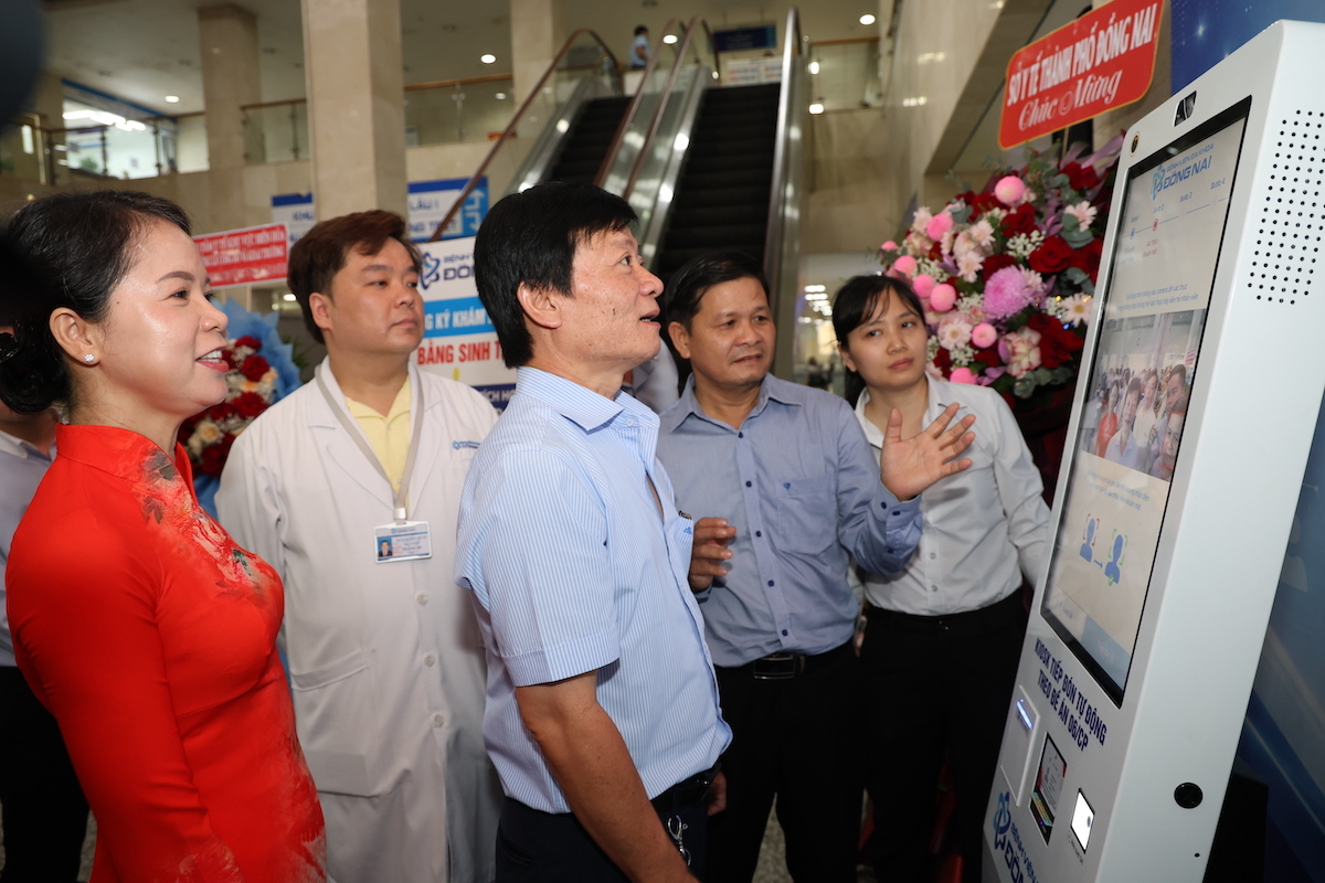 Ứng dụng nhận diện sinh trắc học khám bệnh tại Đồng Nai