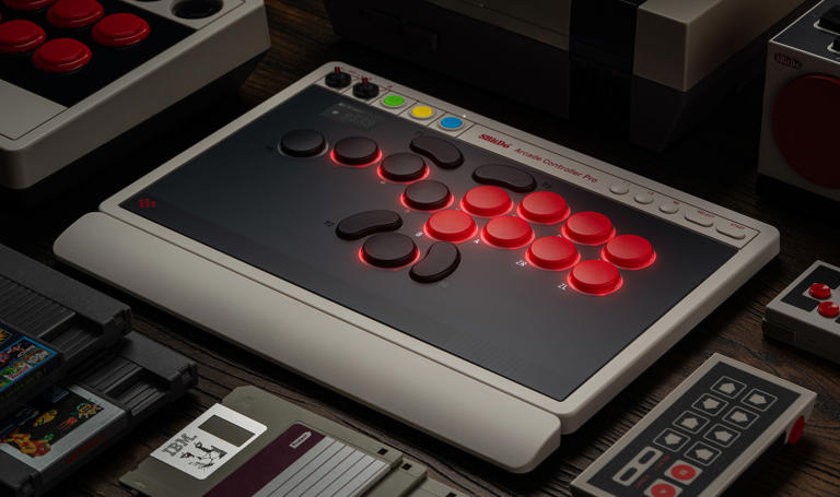 8Bitdo's Arcade Controller Pro is built for serious fighters