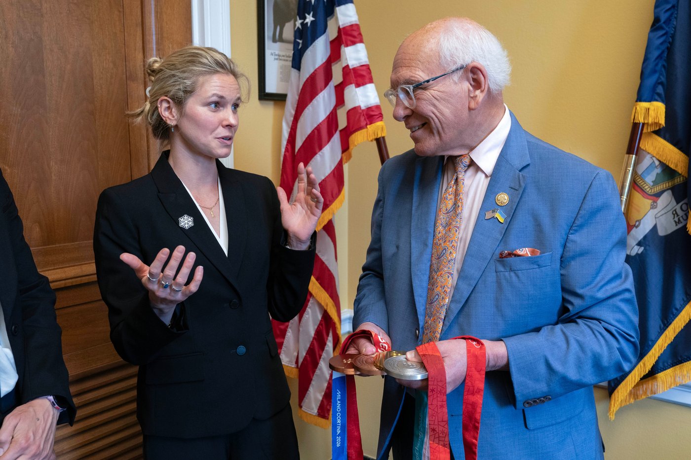 In a visit to Capitol, Jessie Diggins and other Olympians push for ...