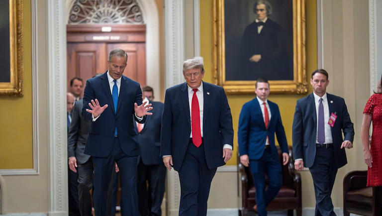 Inside Trump’s tense meeting with Senate Republicans after nixing ...