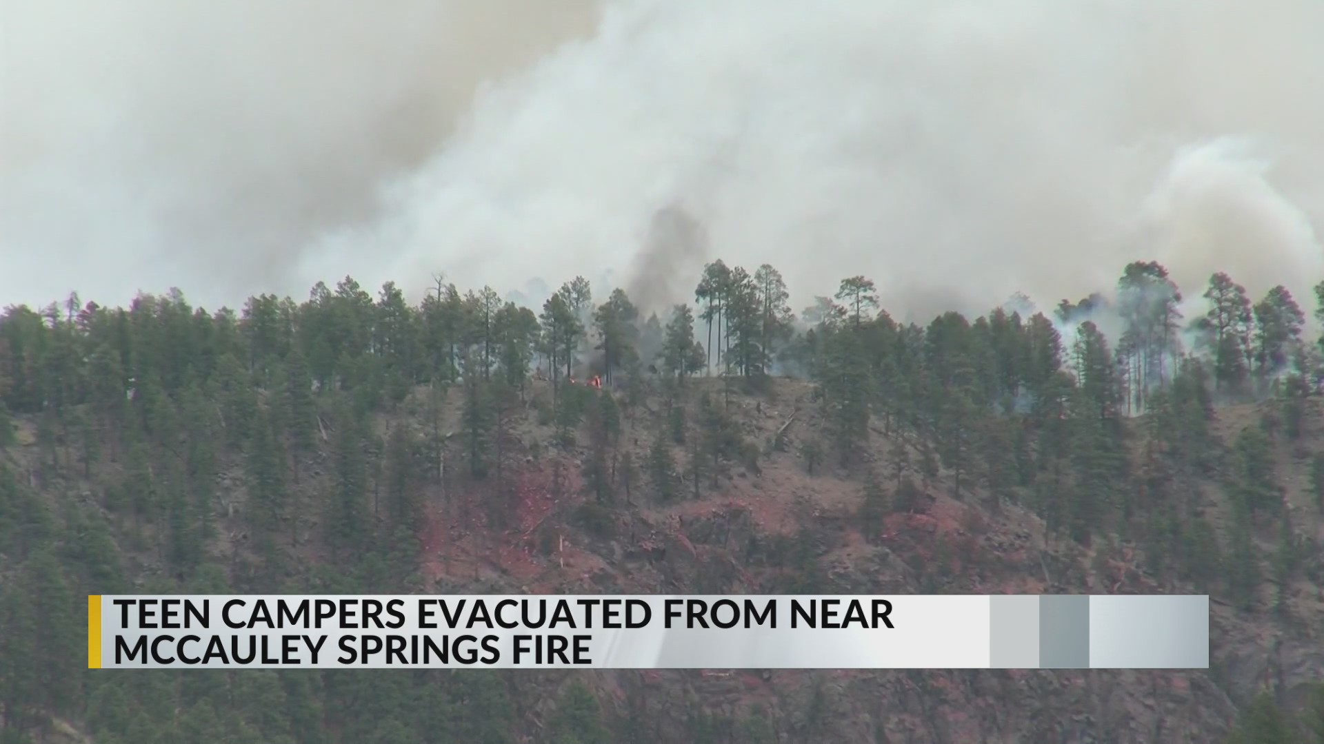 Evacuations ordered for Jemez Falls Campground, YMCA due to McCauley ...